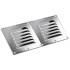 Nuova rade Shaft Grilles Cover Double Vent