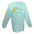 Hook and tackle Bull Dolphin X Ray Tech Langarm T-Shirt