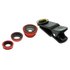 KSIX Optical Clip Set Ilens Fisheye. Macro And Wide Angle With Universal Clip For Smartphones