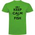 Kruskis Keep Calm And Fish short sleeve T-shirt