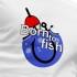 Kruskis Camiseta de manga corta Born To Fish Hook