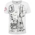 Hotspot Design Spinner List kurzarm-T-shirt