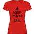 Kruskis T-shirt à Manches Courtes Keep Calm And Sail